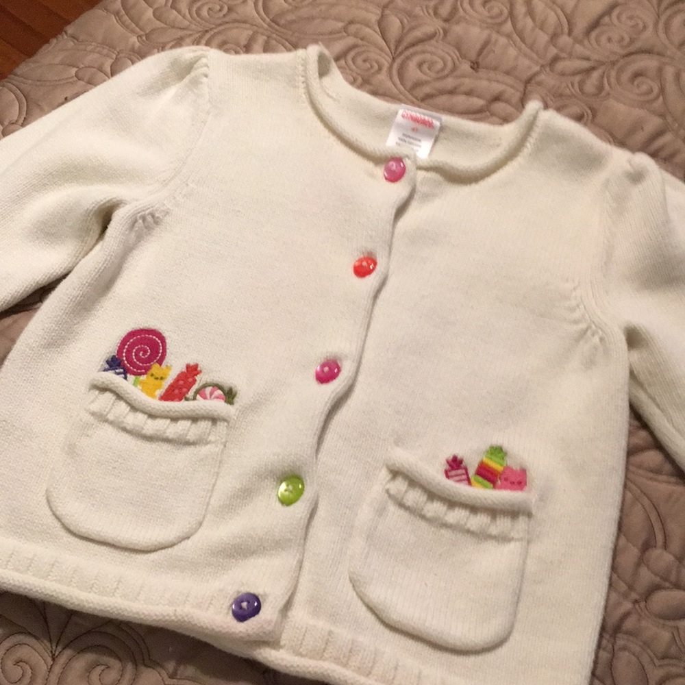 EUC Gymboree candy cardigan